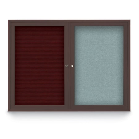 Corkboard BurgundyBlack 36 x 36